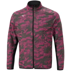 Mizuno Winter Stretch Full Zip Jacket - Pink Camo Travel Street Style Lifestyle Wear