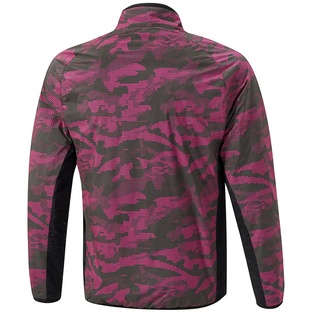 Mizuno Winter Stretch Full Zip Jacket - Pink Camo All Occasion Shrink resistant