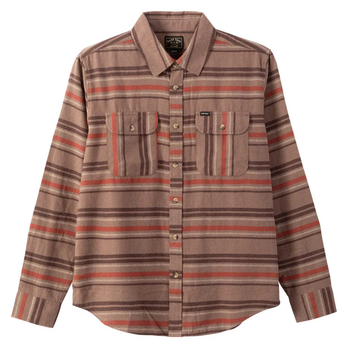 Subtle patterns Dark Seas Briarcreek Long Sleeve Shirt - Mauve