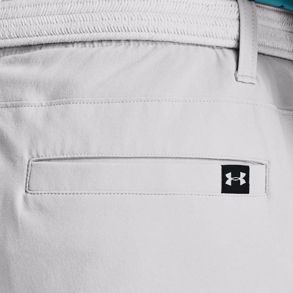 Under Armour Drive Taper Shorts - Halo Grey Back pockets Durable Weave Fabric