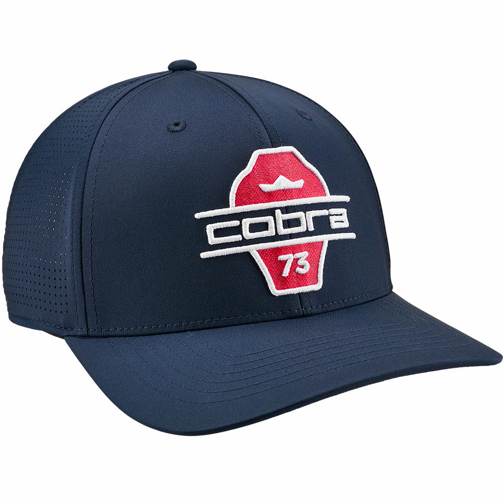 Cobra Split Tour Cap - Club Navy/Strong Red Functional Design Active Weekend