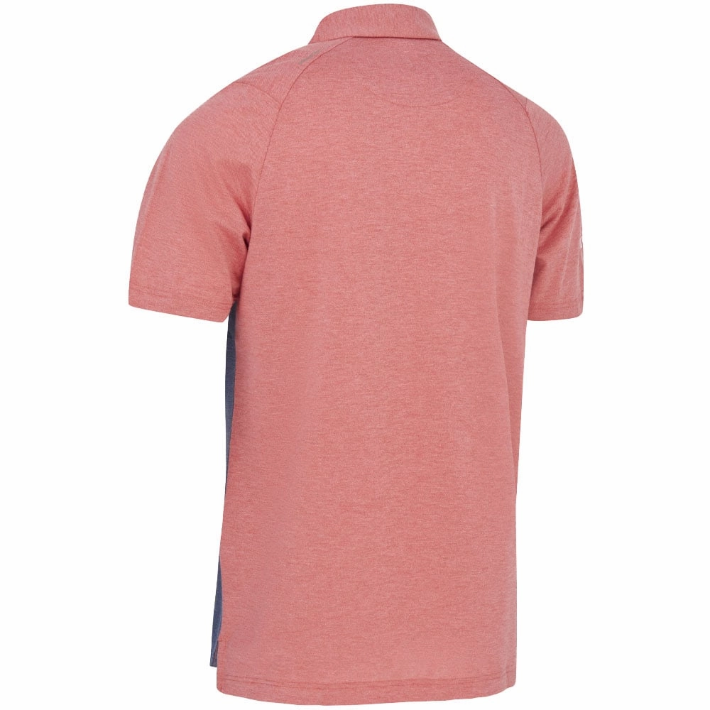 Callaway Soft Touch Colour Block Polo Shirt - Teaberry Heather All-Day Wear baby shower