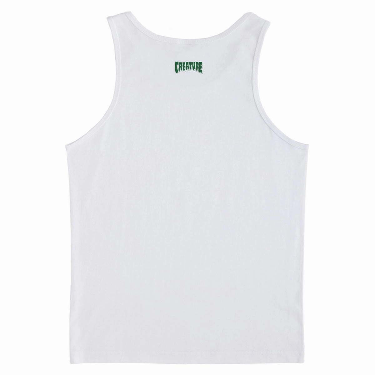 Stylish Appeal Creature Haunted Sea Tank Top - White