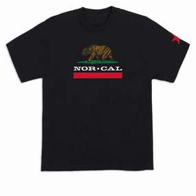 Teenager fashion Nor Cal Republic T-Shirt - Black