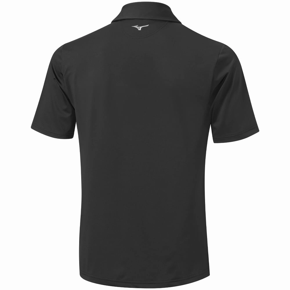 Mizuno Elite Print Polo Shirt - Black Hiking durability