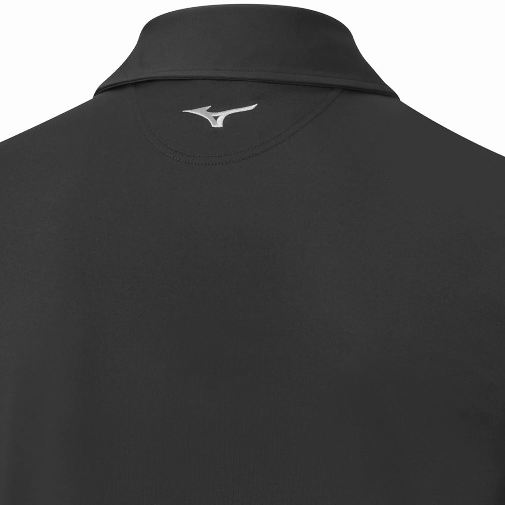 Comfortable Wear coordinate with other items Mizuno Elite Print Polo Shirt - Black