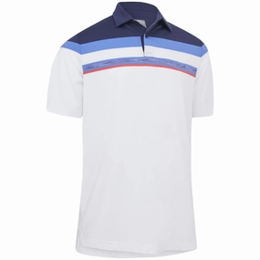 Callaway Space Dye Block Polo Shirt - Peacoat Travel Friendly Effortless Vibe
