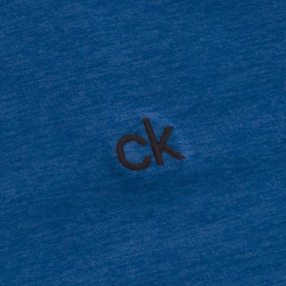 Cozy Vibes Calvin Klein Newport Polo Shirt - Nautical Blue Marl