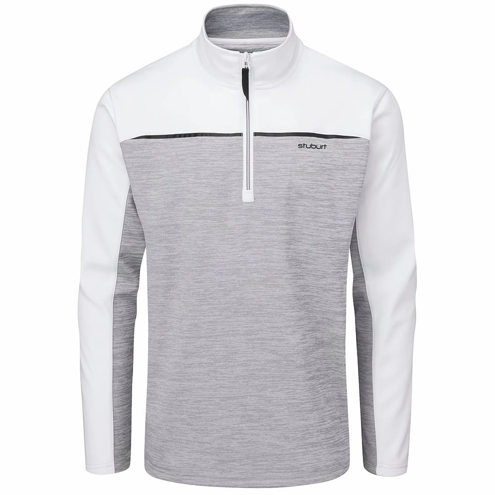 Stuburt Enhance Fleece Sweater - Silver Grey/White product bundle great for presents