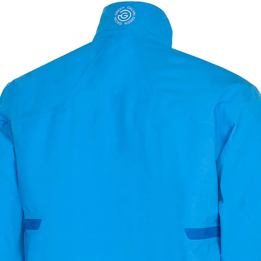 Vegan Fabric Versatile Layering Galvin Green Armstrong Gore-Tex Paclite Waterproof Jacket - Blue/Navy/White