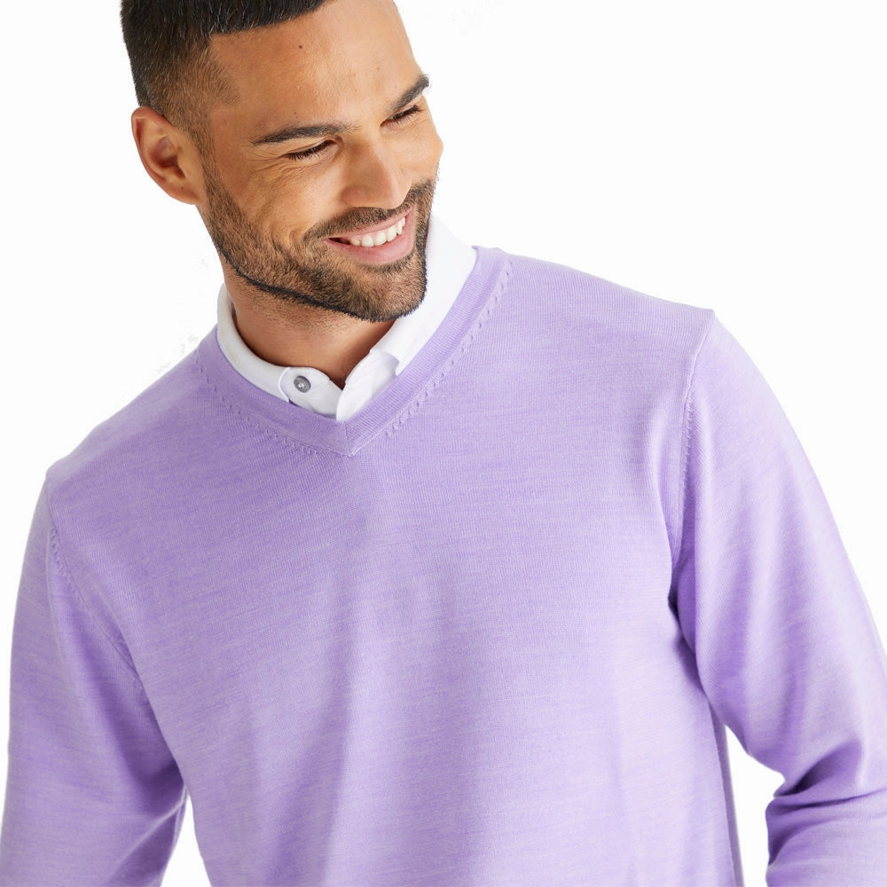 Ping Sullivan Sweater - Purple Ash Marl Urban Comfort