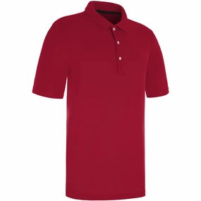 Relaxed Look ProQuip Pro Tech Plain Polo Shirt - Crimson Red