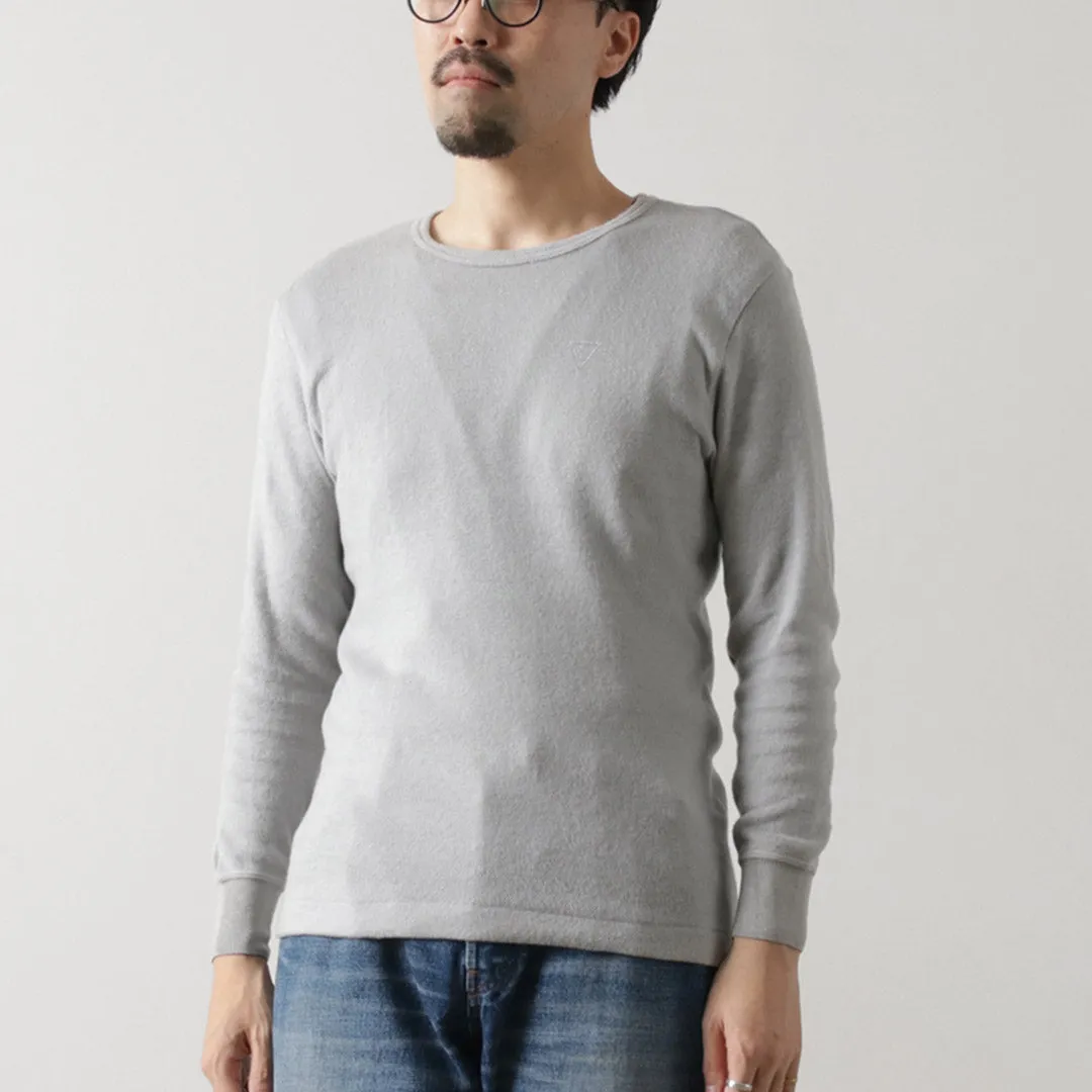 RAG / Heat System Crew Neck Long Sleeve T-Shirt Durable Stitching