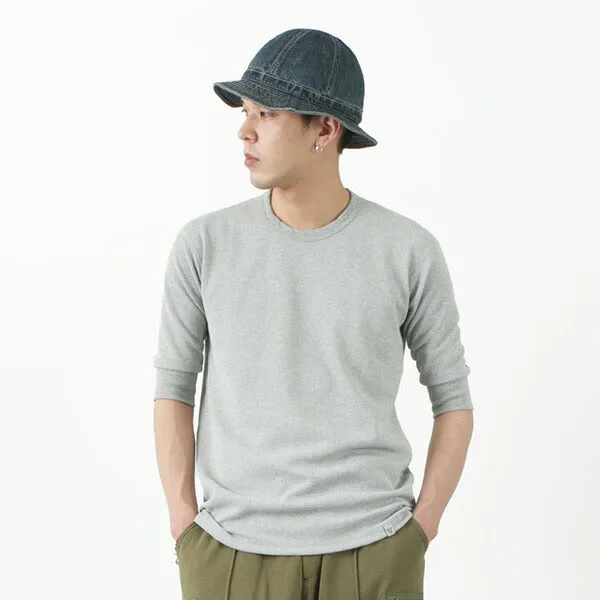 RAG / Quick Dry Waffle Flatseema Half Sleeve T-Shirt DoubleStitchedHem