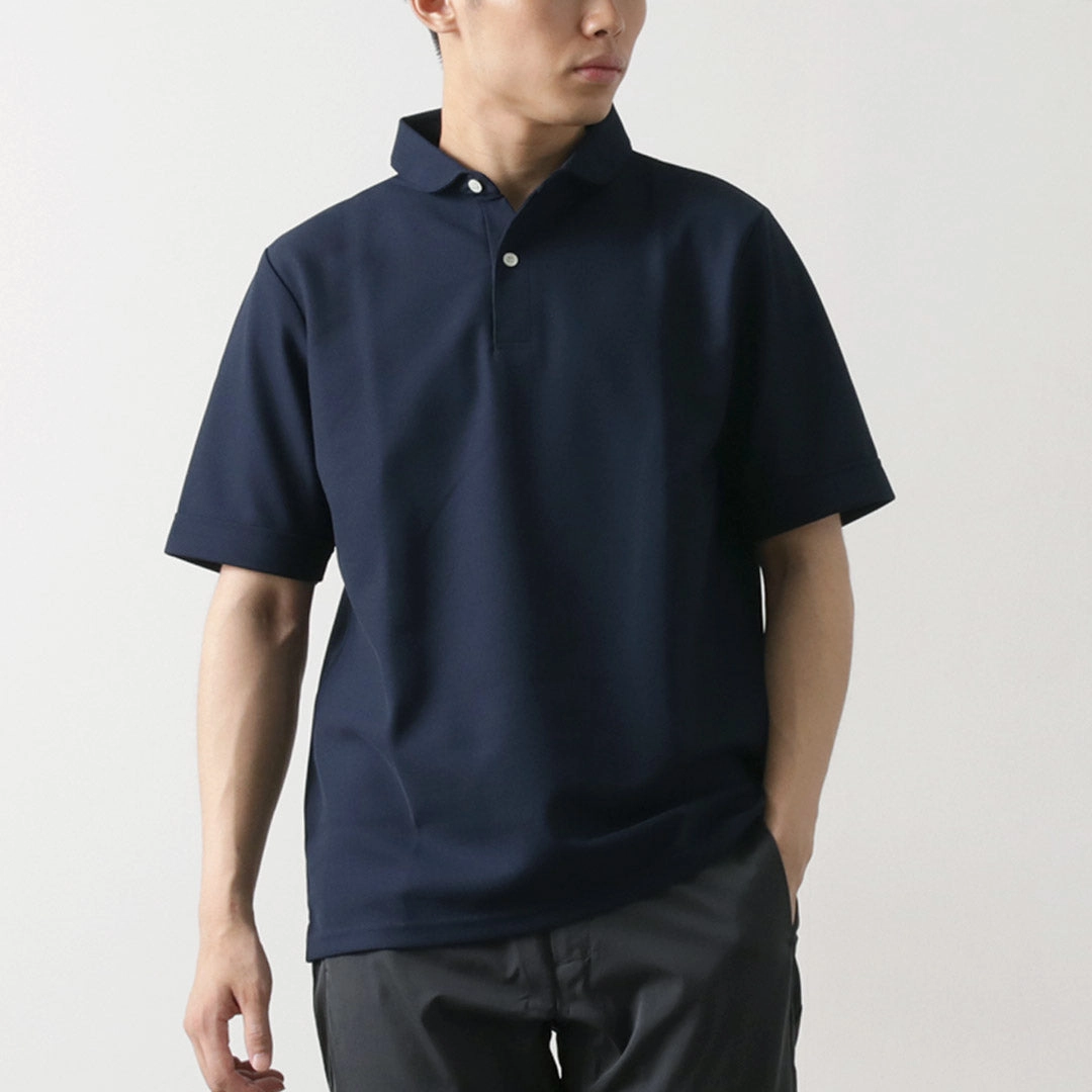 Cozy Feel RAG / Round Collar Advanced Polo