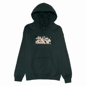 Oversized Cut Theories Fixate Hoodie - Pine
