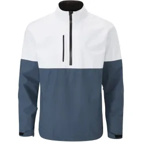 Light Pack Option Slip Resistant Grip Ping SensorDry Pro 1/2 Zip Waterproof Jacket - Stormcloud/White