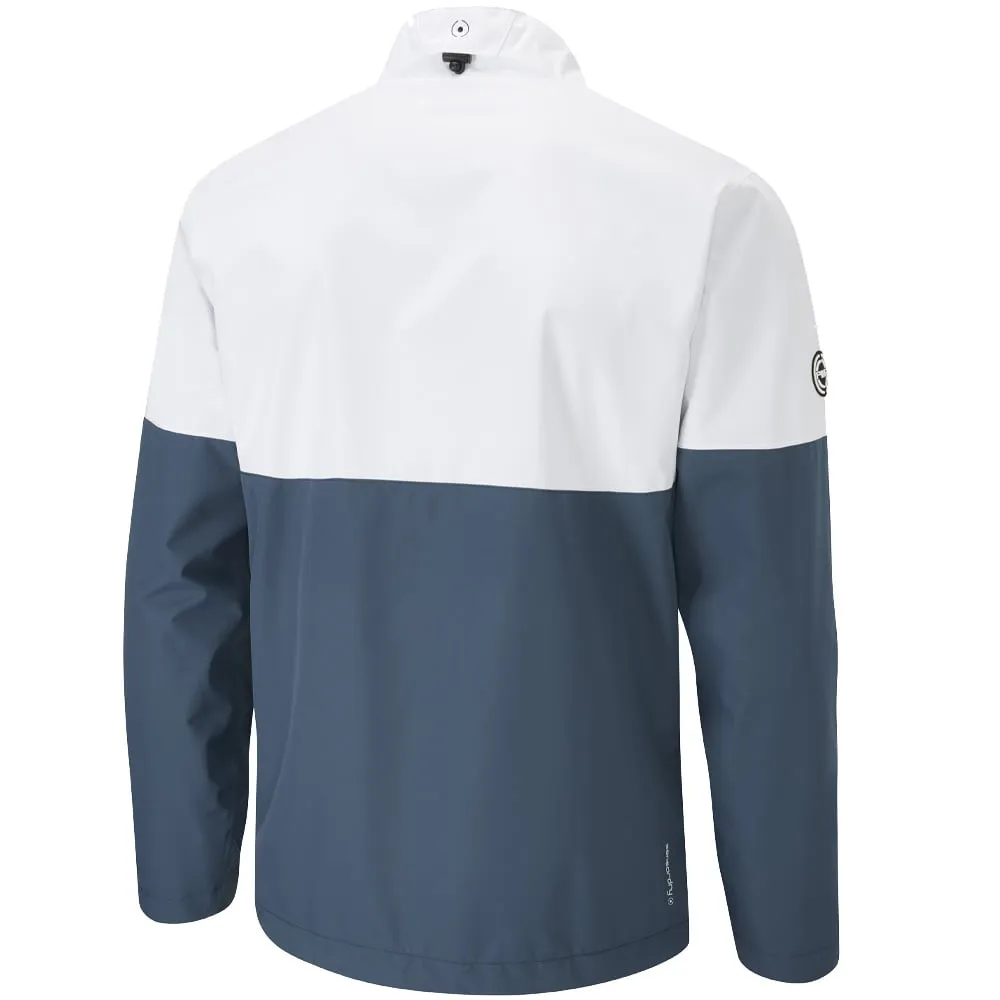 Ping SensorDry Pro 1/2 Zip Waterproof Jacket - Stormcloud/White Windproof Material