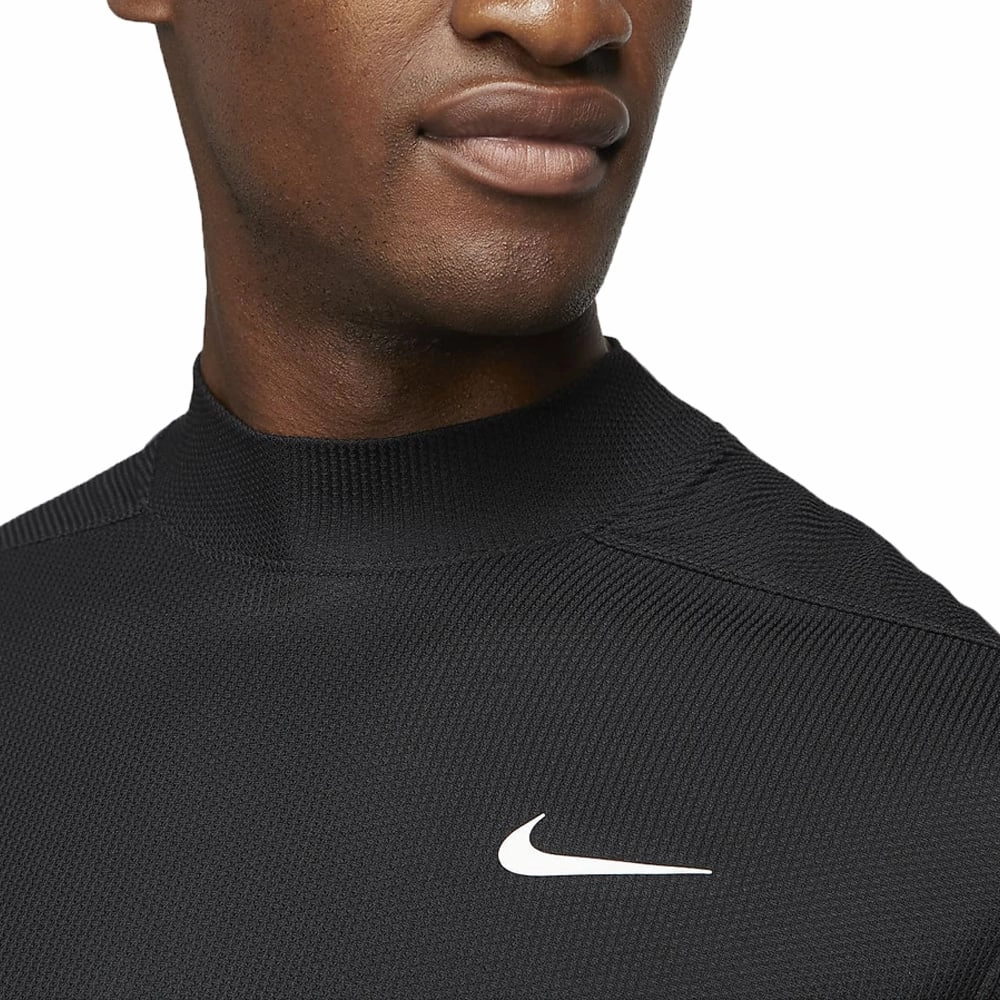 Nike Dri-FIT TW Mock Shirt - Black Timeless Design