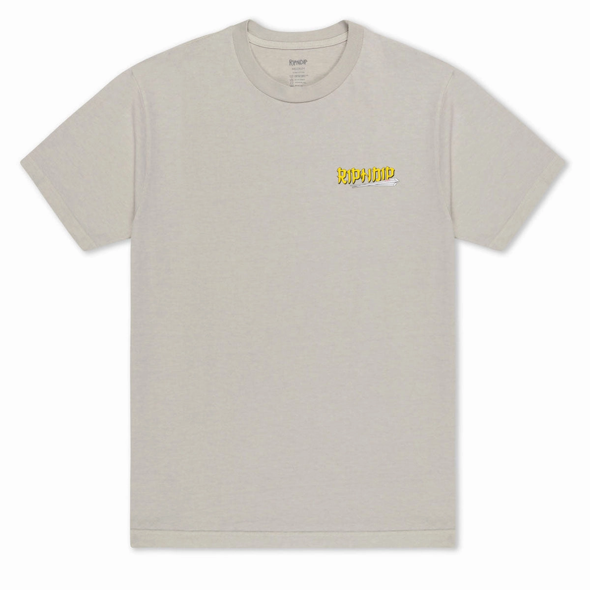 Breathable apparel DoubleLayeredCollar RIPNDIP Noodle Nerm T-Shirt - Sand