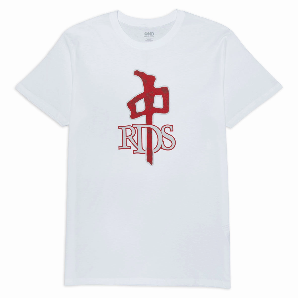 RDS OG Satin Dragon T-Shirt - White OekoTexCertified Modern Simplicity