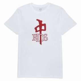 RDS OG Satin Dragon T-Shirt - White OekoTexCertified Modern Simplicity