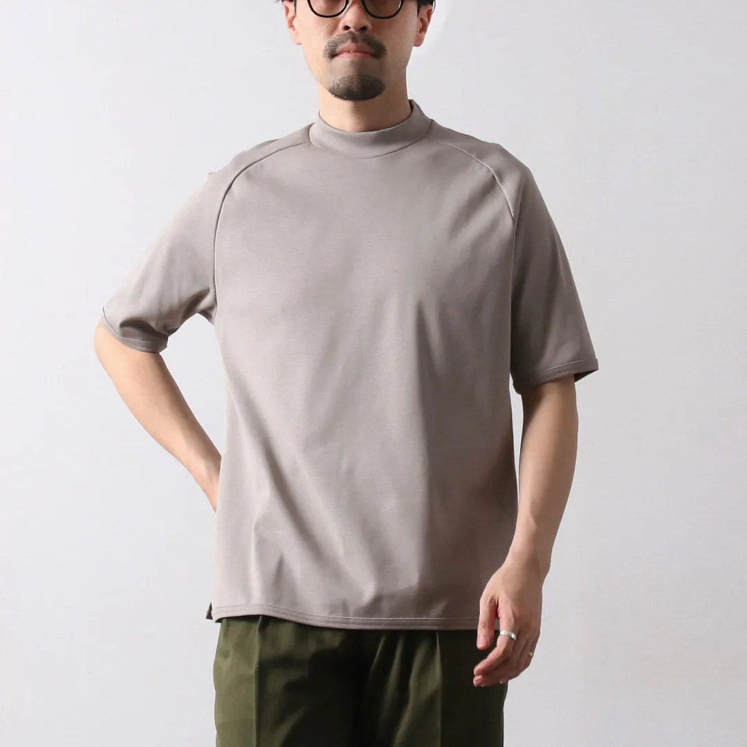 RE MADE IN TOKYO JAPAN / Perfect Inner Mock Neck Half Sleeve T-Shirt funky Active Trend