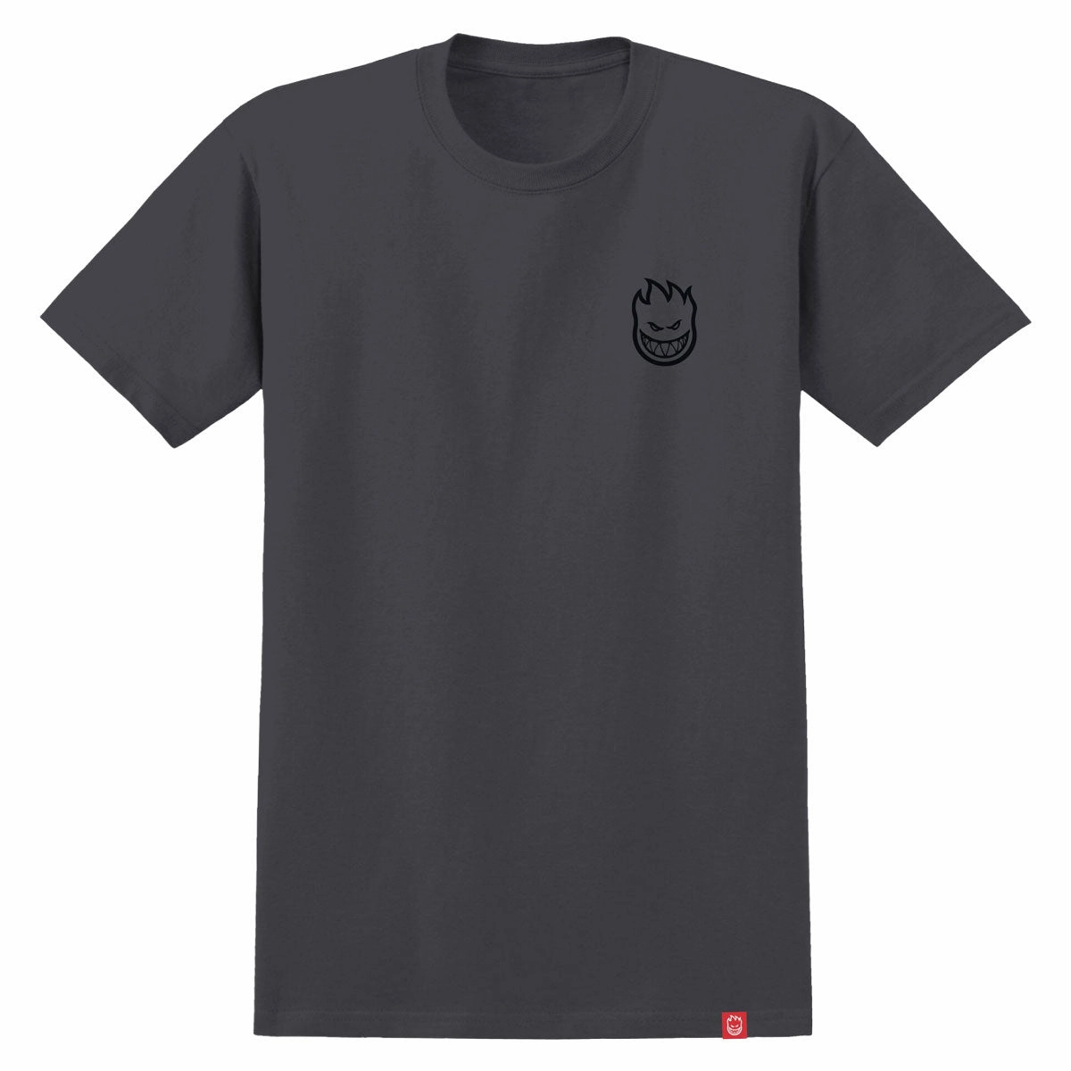 Kids playfulness Formal Occasion Spitfire Lil Bighead T-Shirt - Charcoal/Black 2025