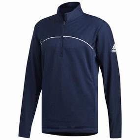 Bright Colors Thermal Insulation adidas Go-To Adapt Sweatshirt - Navy