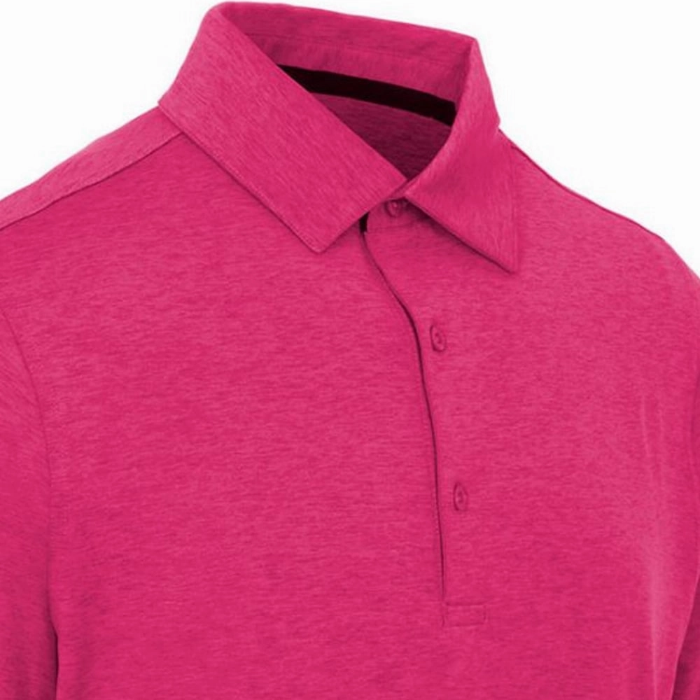 Sophisticated Casual ProQuip Pro Tech Melange Polo Shirt - Festival Fuchsia