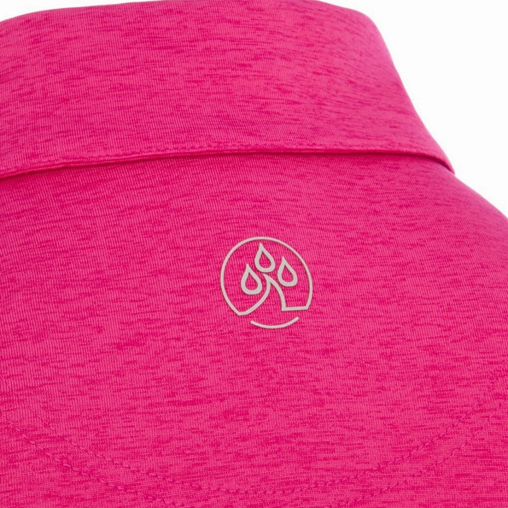 ProQuip Pro Tech Melange Polo Shirt - Festival Fuchsia Perfect Layer Wear Active Comfort Style