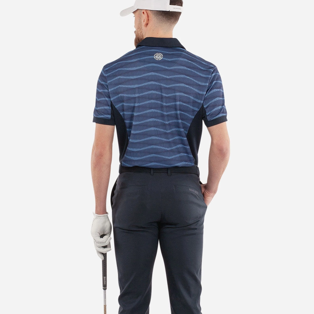 Travel Essential City Smart Look Galvin Green Merlin Polo Shirt - Navy/Blue
