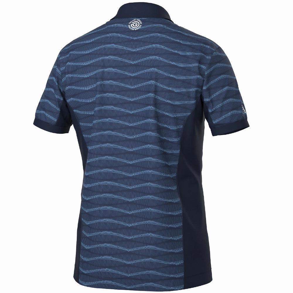 Cool and Relaxed Reversible Design Concept Galvin Green Merlin Polo Shirt - Navy/Blue