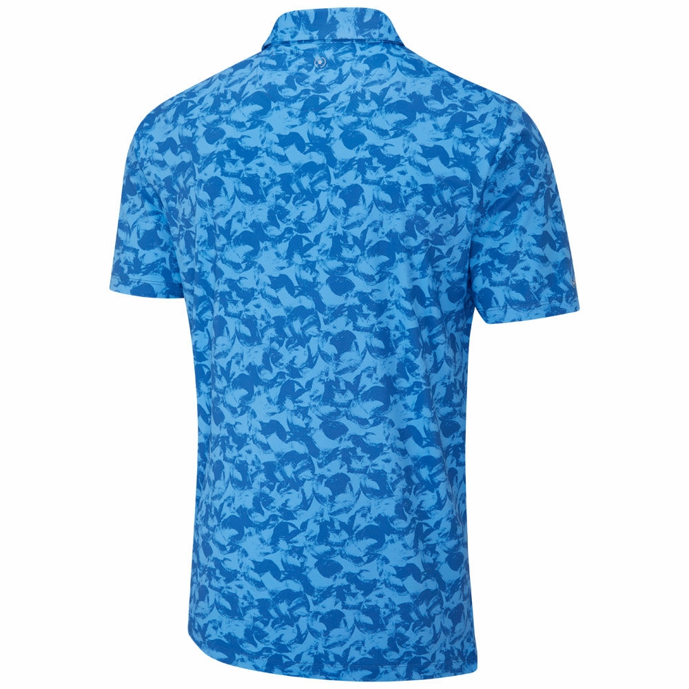 mix and match Quick Dry Fabric Ping Julian Polo Shirt - Tidal Blue Multi
