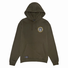 Reel Happy Maguro Hoodie - Olive Green Bilby like