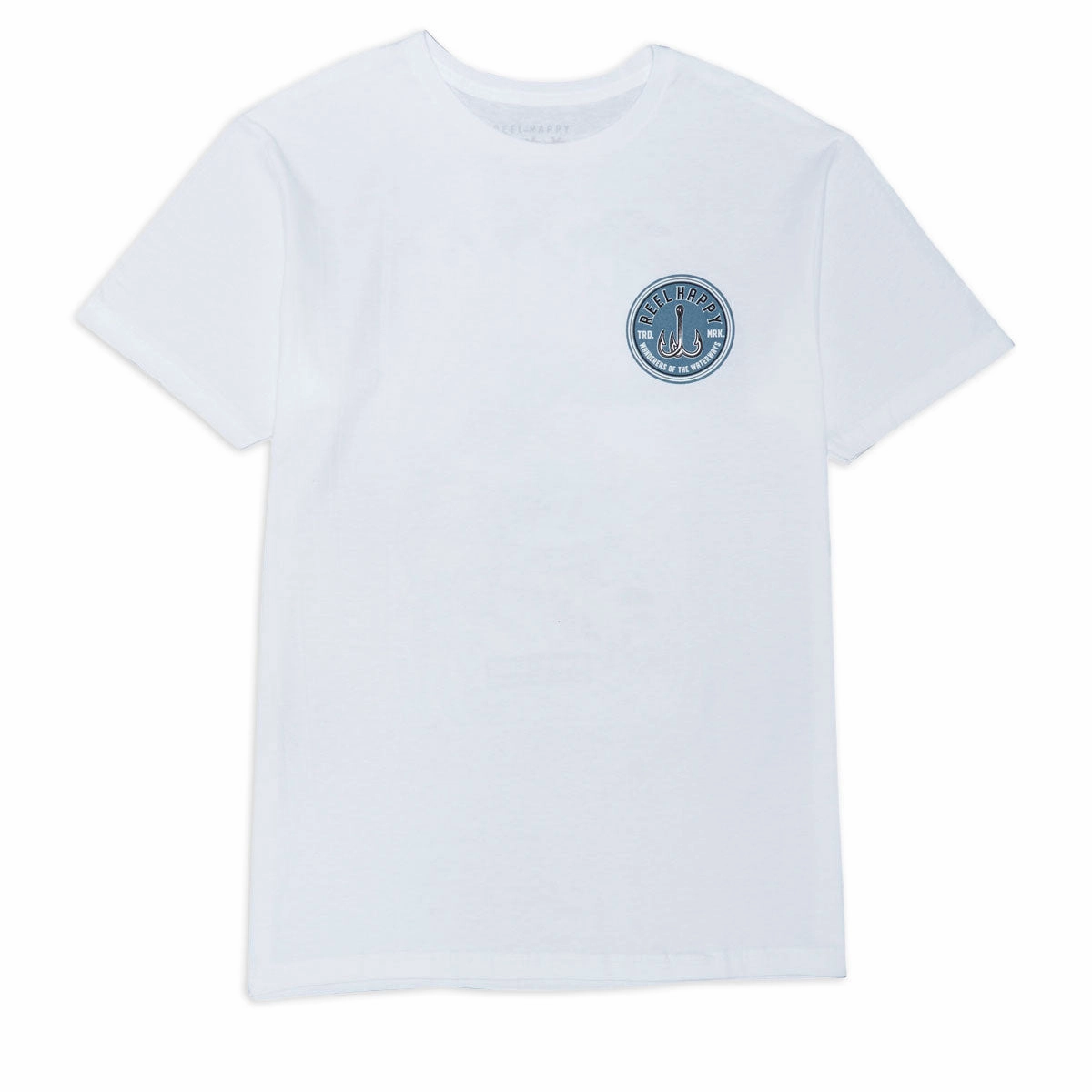 Reel Happy Night Trippers T-Shirt - White UV protected