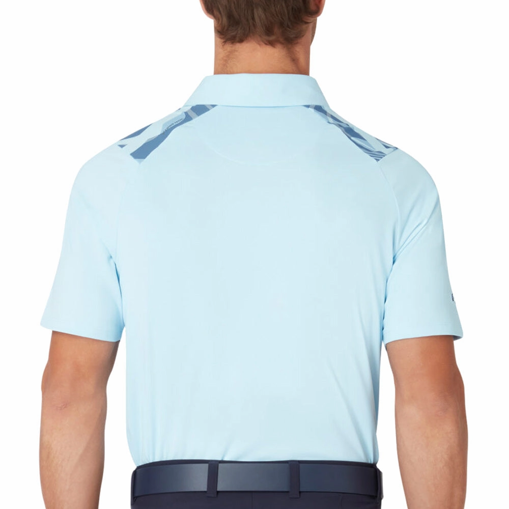 Callaway Trippy Block Polo Shirt - Arctic Paradise Easy Comfort Casual Essentials