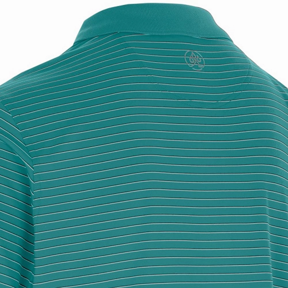 Smooth Jersey Texture ProQuip Pro Tech Feeder Stripe Polo Shirt - Porcelain