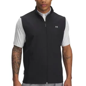 Under Armour Drive Pro Storm Hybrid Gilet - Black/Metallic Silver Comfortable clothing