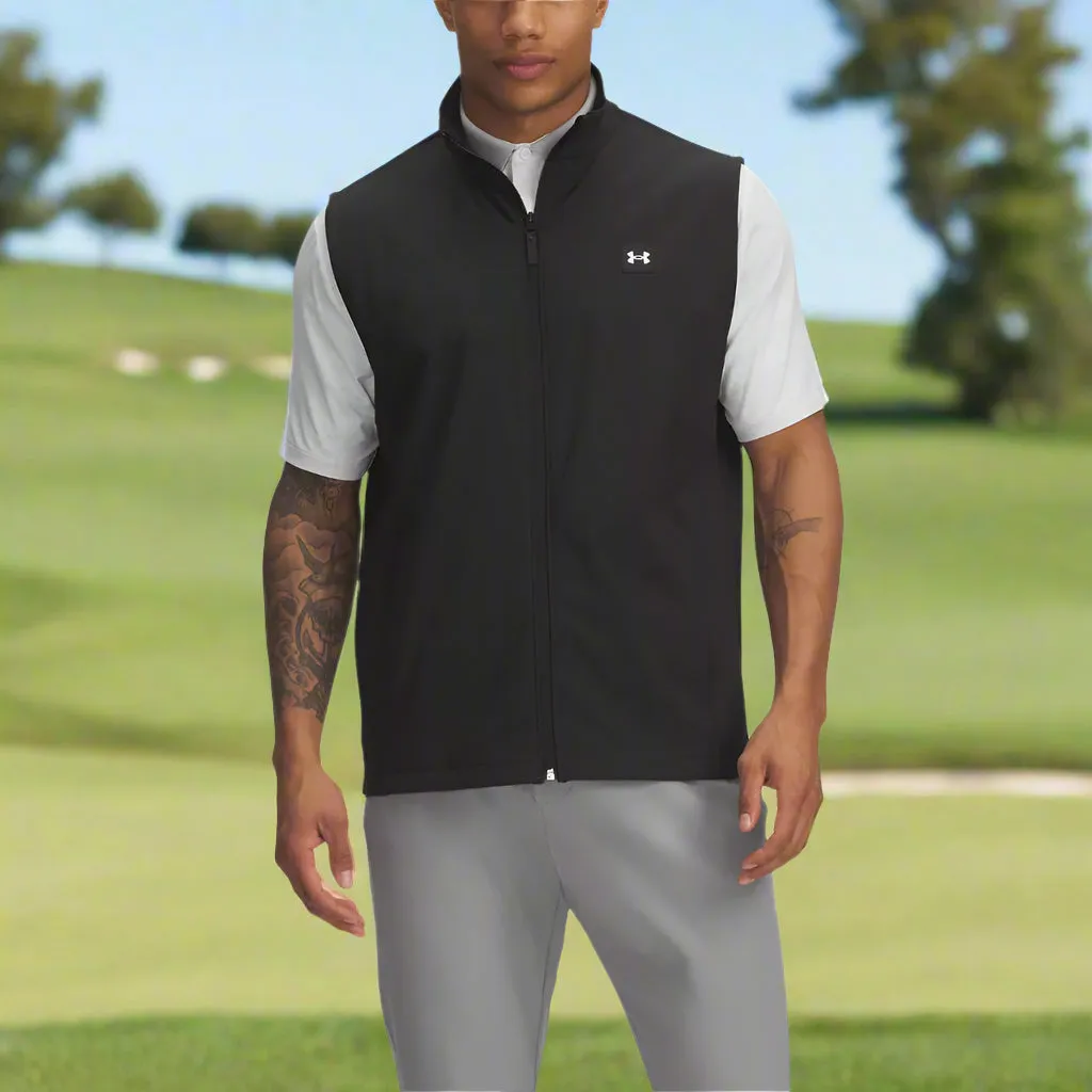 modification Under Armour Drive Pro Storm Hybrid Gilet - Black/Metallic Silver
