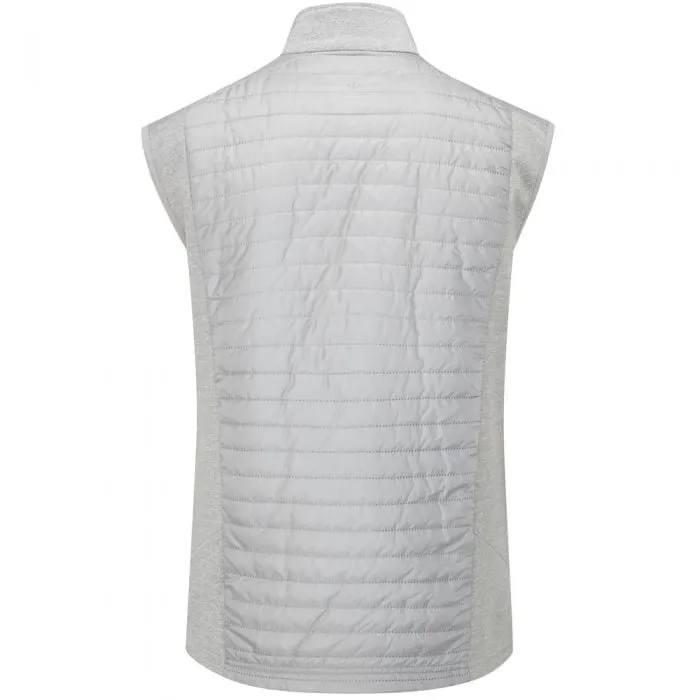 Oscar Jacobson Ross Gilet - Light Grey suitable for outdoor adventures