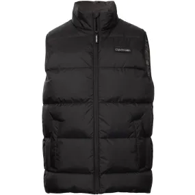 Cushion Weight Distributing Design Calvin Klein Rivington Padded Gilet - Black