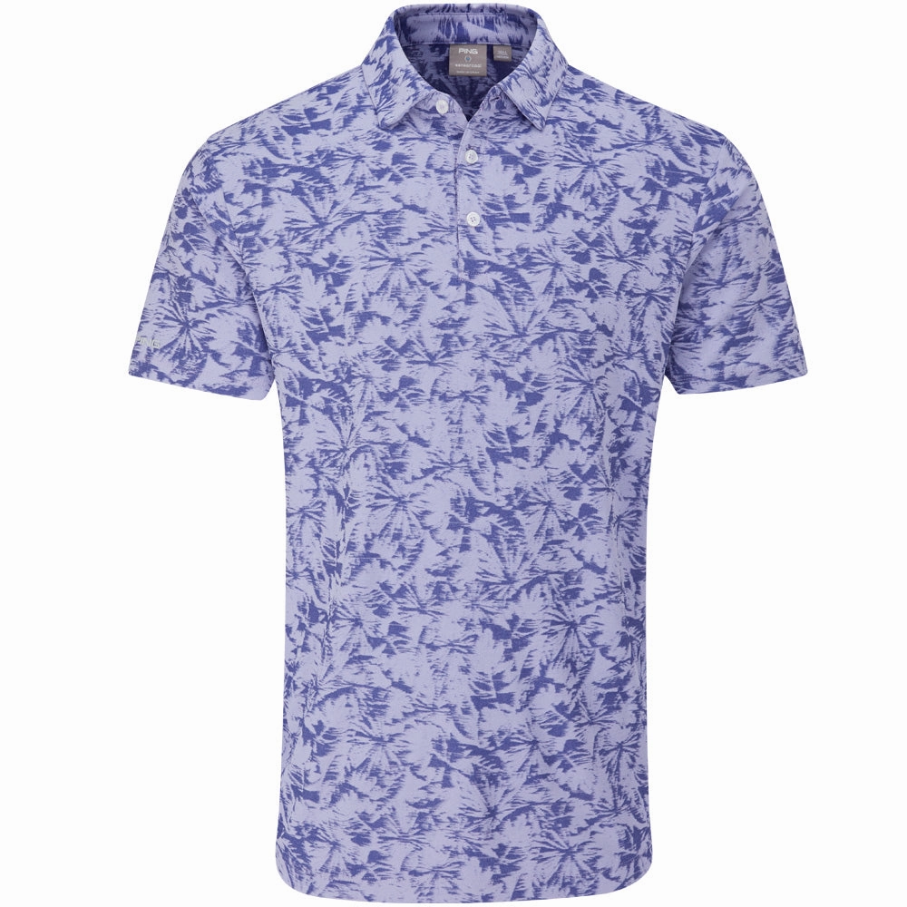 Ping Diego Polo Shirt - Purple Ash Multi Trendy Piece