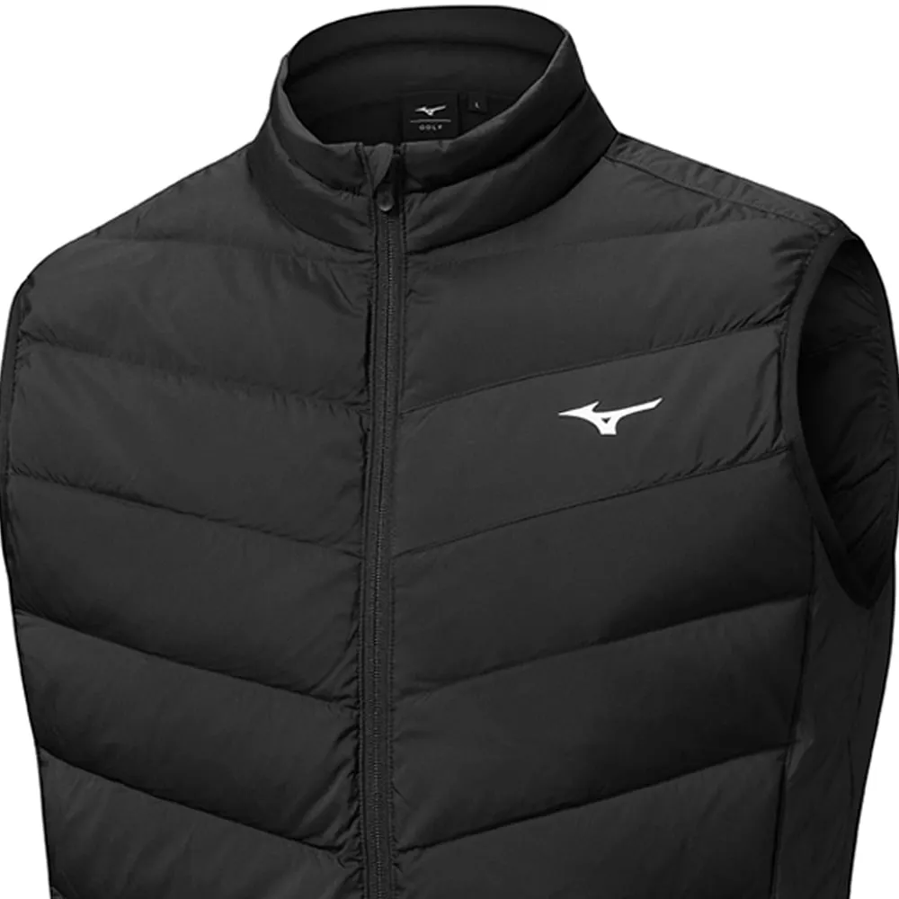Mizuno Breath Thermo Max Gilet - Black Breathable Padding Daily Wear