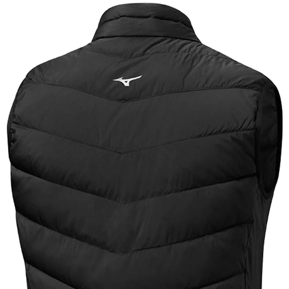 Mizuno Breath Thermo Max Gilet - Black Pressure Distributing Pads hypoallergenic material