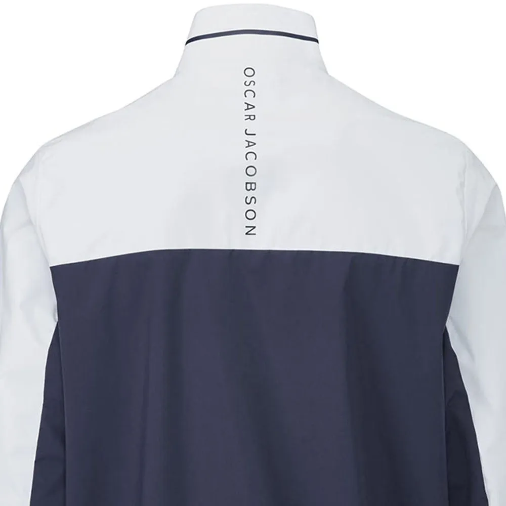 Sleek Outer Oscar Jacobson Phoenix Jacket - Navy/White