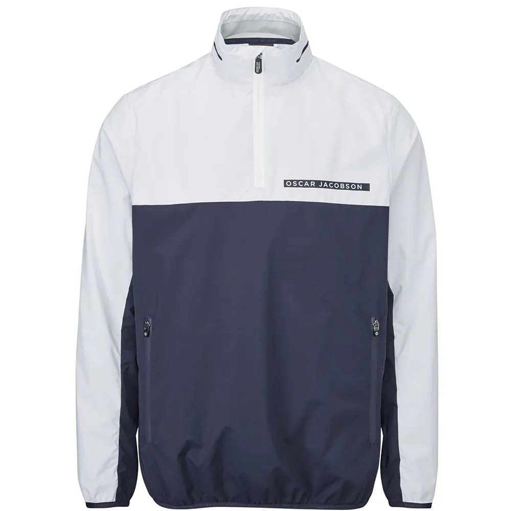 Non Iron Fabric Tech Oscar Jacobson Phoenix Jacket - Navy/White