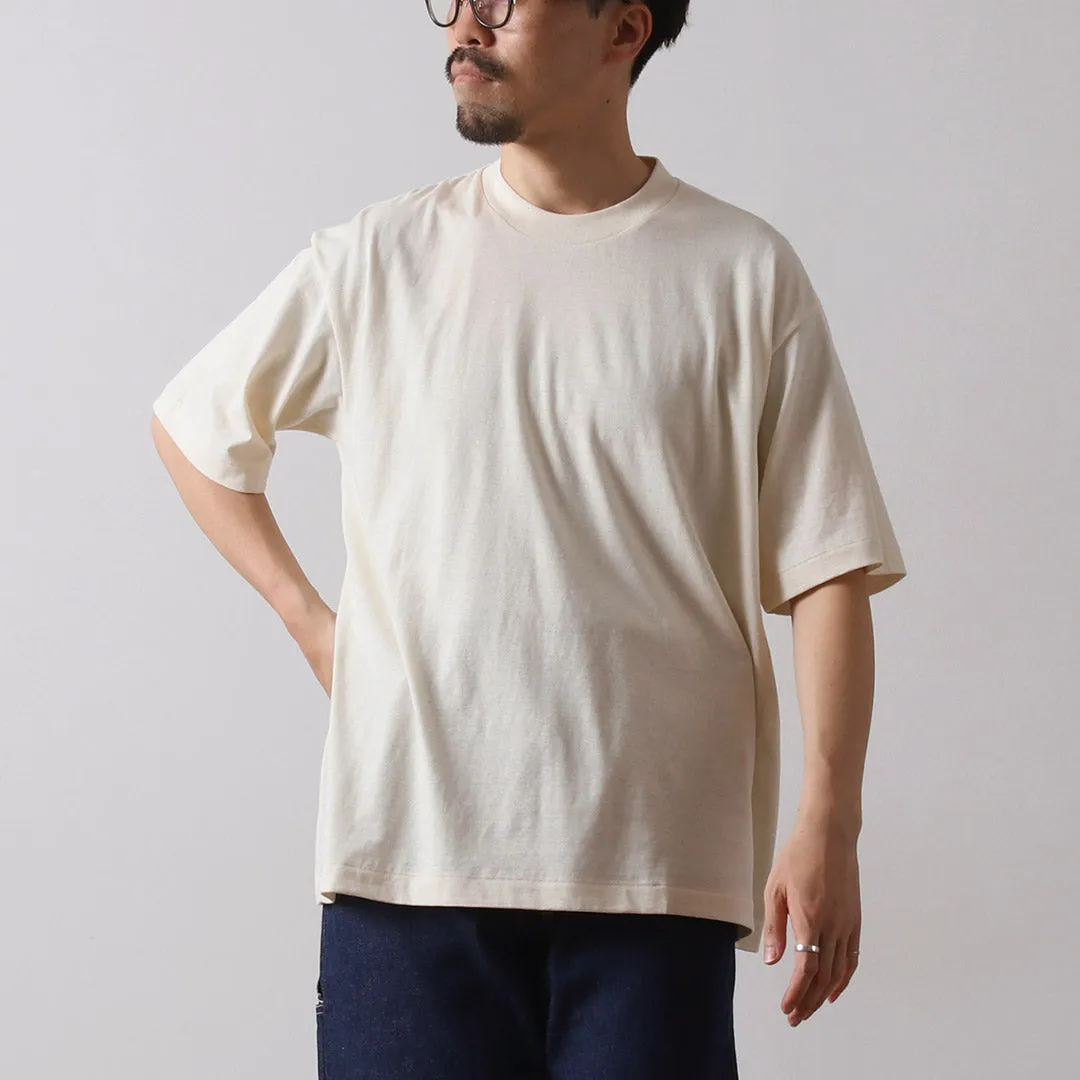 Practical Design UNDYED / Unbleached Organic Cotton T-shirt