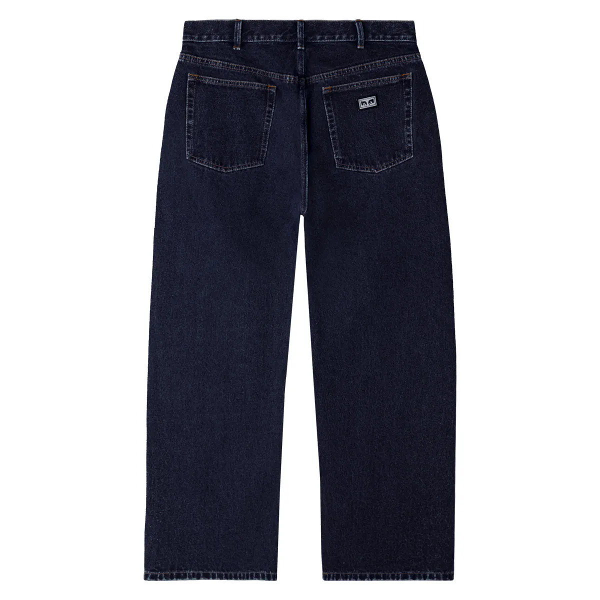 Sophisticated Look Obey Bigwig Baggy Denim Jeans - Rinse Indigo