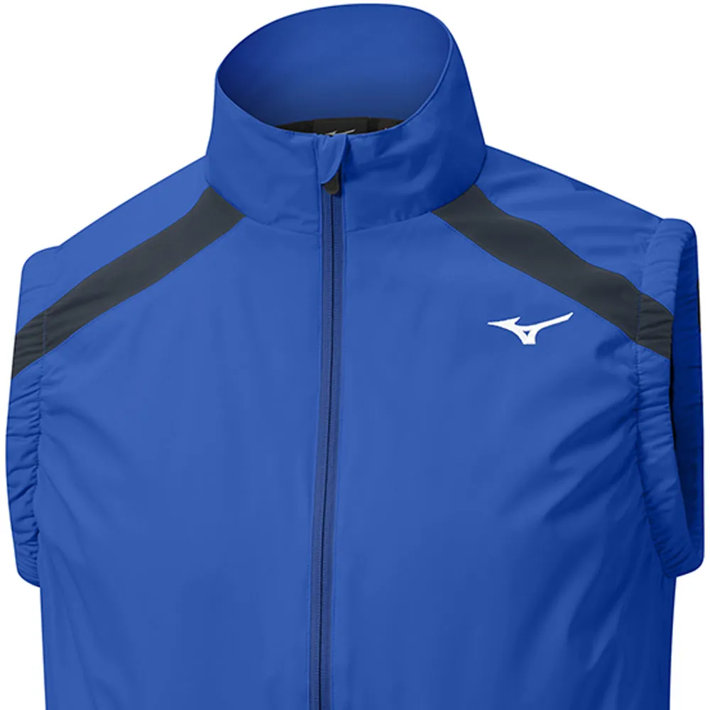 Mizuno Breath Thermo Move Tech Gilet - Blue Rank made in China